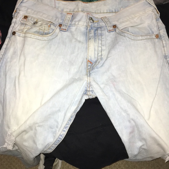 Men’s size 34 True Religion Ripped Jeans - Picture 6 of 7